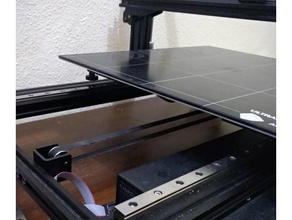 guia linear y chiron Impressora 3d de peças anycubic rápido o movimento trilho modificação a parte 3d print model - Mito3D
