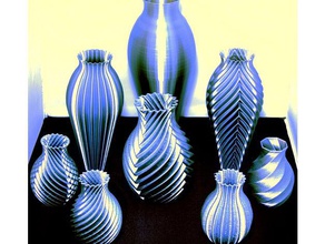 collection de vases art 3d print model - Mito3D