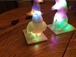 águia da lâmpada decoração aves bico pássaro falcão a figura asas 3d print model - Mito3D