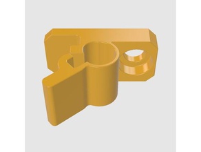 6mm filament-guide-tube-clip 3d-Drucker Teile d4s filament-clip filament-guide wanhao 3d print model - Mito3D