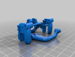 wpl stock axle hd truss 3d printing 3d print model - Mito3D