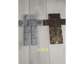 tuile 8 dungeon saga 12 giochi 3d print model - Mito3D