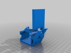 3d barra de montagem osmo ação 25degree 3d print model - Mito3D