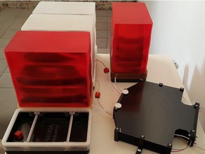 prusa mmu2s caja seca Impresora 3d accesorios mmu2 i3 mk3 3d print model - Mito3D