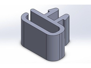flat ribbon cable clip 3d printer accessories 3d print model - Mito3D