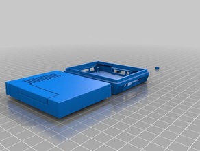 pequeña nes a través de cpi31 Impresora 3d accesorios clockworkpi gameshell nintendo raspberry pi caso 3d print model - Mito3D