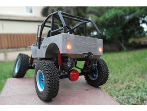 ossum ha-aks 2 vites yükseltme jeep r c araçlar 3danarchy ossumjeep rc 3d print model - Mito3D