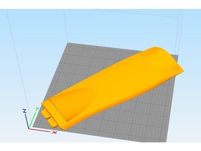 zohd dart xl sostituzione portello di dietro La stampa 3d hatch lo profilo 3d print model - Mito3D