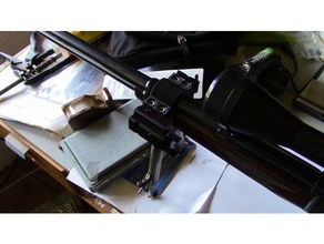 accessoire de bande w rails picatinny fusil browning bl-22 le bricolage 3d print model - Mito3D