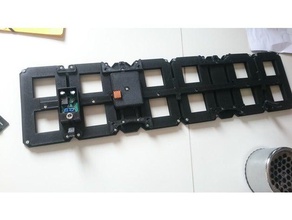 boîte d'alimentation retro 7 segment de l'horloge passe-temps 3d print model - Mito3D