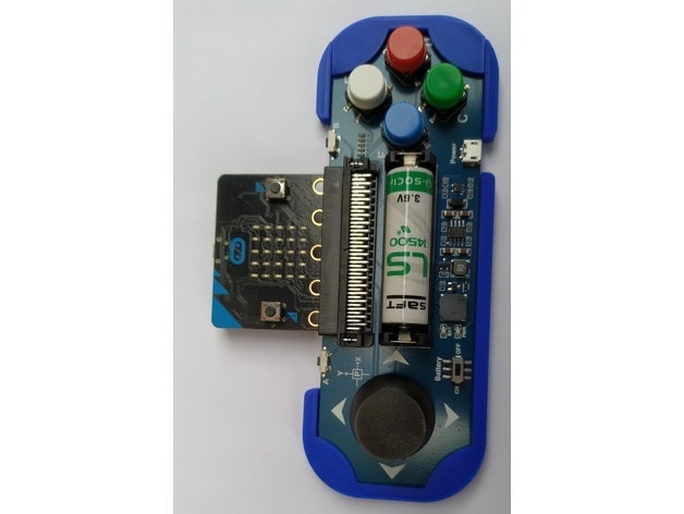 joystick case microbit robotics robot 3D print model - Mito3D
