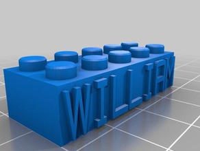 william costruzione di giocattoli su misura 3d print model - Mito3D