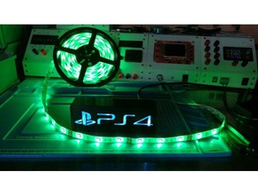 minimarquee v02 - compact diy console marquees decor decoration electronics gerber github marquee microsoft nintendo pcb petg playstation ps2 ps3 ps4 psx raspberry remixable retropie sega video game xbox 3d print model - Mito3D