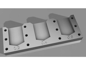 strumento di supporto per montaggio a parete propperprinting Stampante 3d accessori 3d print model - Mito3D