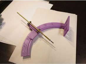 angle helper brass thread insets 3d printer accessories 3d print model - Mito3D