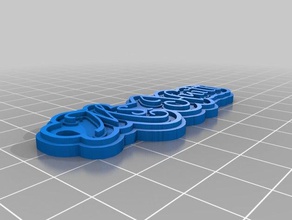 mshuitt keychains customized 3d print model - Mito3D