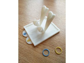 oral-b Zahnbürste Halterung Kopfstütze-Pinsel-ring modular aufgebaut Bad Ladegerät Kopf stand 3d print model - Mito3D