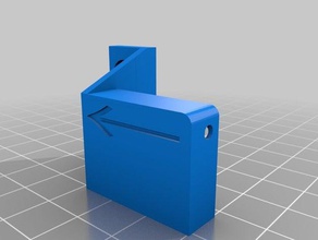 anet a8 filamento excentricidade sensor de nal curso Impressora 3d peças 3d print model - Mito3D
