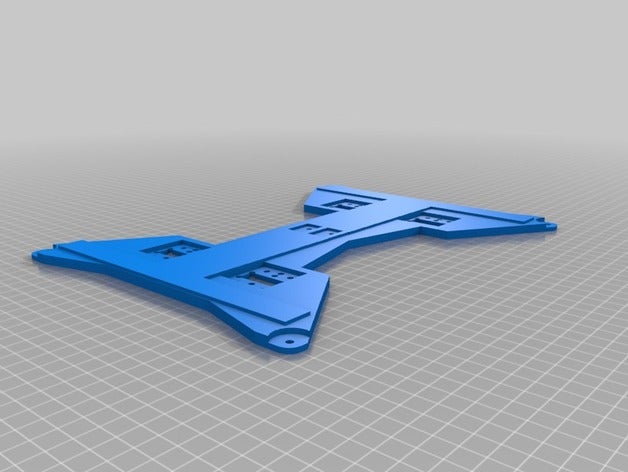 e12 16 carriage plate v8 3d printer parts anet e16 y 3D print model - Mito3D