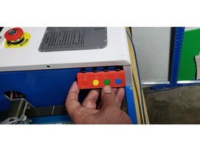quatre boutons z-lit de contrôle k40 laser l'électronique arduino osepp moteur pas à 3d print model - Mito3D