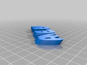 aneley organización personalizado 3d print model - Mito3D
