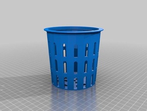 4-inch hydroponic net pot outdoor & garden diy hydroponics 3d print model - Mito3D