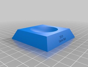 baseball stand sport & outdoors 3d print model - Mito3D