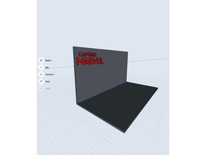 captain marvel funko pop stand 3d print model - Mito3D