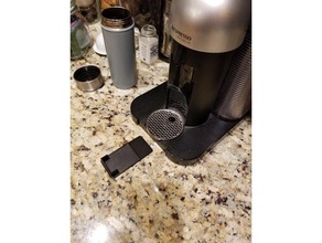 nespresso vertuoline uzun boylu kahve şişe tutucu mutfak ve yemek kupa sahibi termos 3d print model - Mito3D