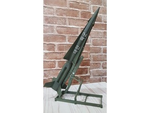 nike hercules missile koreanischen Armee-version Fahrzeuge 3d print model - Mito3D