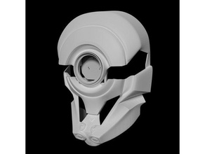 borderlands 3 fl4k casco lampeggiare gli occhi il costume riduttore 3d print model - Mito3D