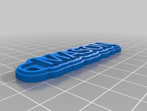 mason llaveros personalizado 3d print model - Mito3D