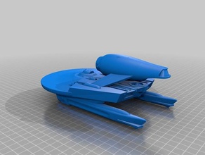 uss curiositas modelos star trek 3d print model - Mito3D