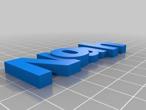 noé organización personalizado 3d print model - Mito3D