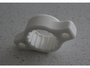 plastic bottle cap opener kitchen & dining 3d print model - Mito3D