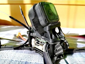 emax hawk 5 gopro hero session mount r c vehicles camera drone 3d print model - Mito3D