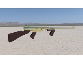10 22 thompson conversión deporte y al aire libre 1022 22lr largo rifle accesorios accesorio de arma fuego las armas rutger stock 3d print model - Mito3D