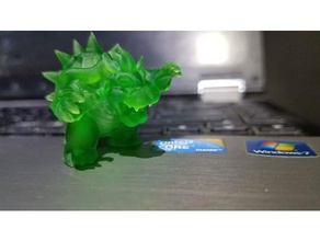 bowser resin printers games mario nintendo sla 3d print model - Mito3D