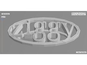 ziggy name tag keychains 3d print model - Mito3D