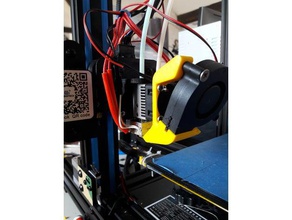 quimera clon fanshroud 5015 ventilador radial Impresora 3d accesorios 3d print model - Mito3D