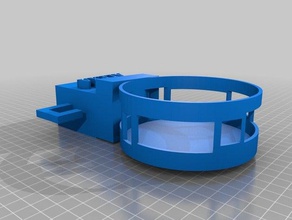 soporte alexa pared La impresión en 3d 3d print model - Mito3D