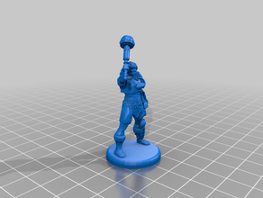 man-at-arms - mestres do universo miniatura brinquedos & games he-man cavaleiro o homem-de-armas motu 3d print model - Mito3D