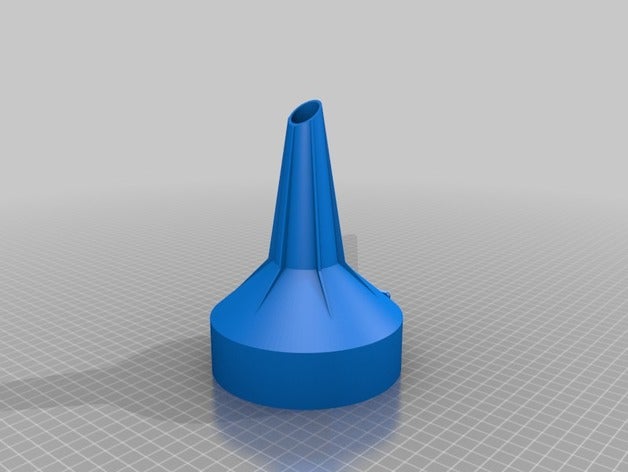 embudo 1,6 mm famiglia su misura 3D print model - Mito3D