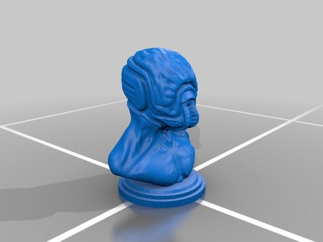 sedia e poltroncina alieno sculture alien fantasia 3D print model - Mito3D