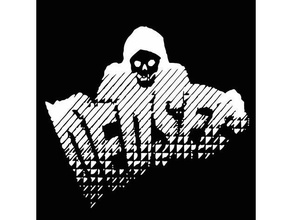 dedsec stencil 2d art watch dogs dogs1 dogs2 2 3d print model - Mito3D