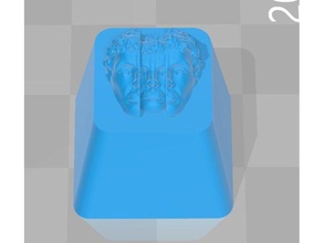 updated chaos orb keycap computer 3d print model - Mito3D