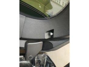 renault Bagaj klibi Otomotiv araba clio klip kanca megane onarım gövde 3d print model - Mito3D