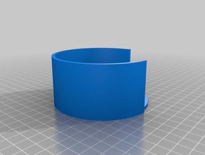 lid holder 300ml tupperware tumbler containers 3d print model - Mito3D