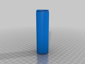 my customized container knurled lidx3 containers 3d print model - Mito3D