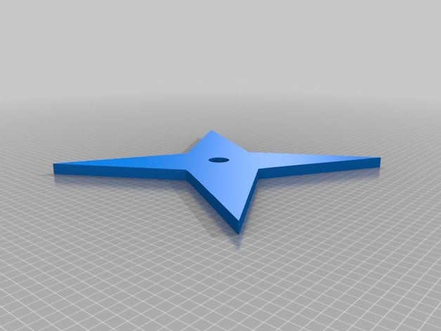 ninja star 3d printing 3D print model - Mito3D